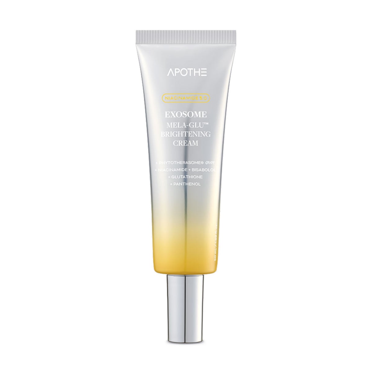 Заспокійливий та освітлювальний крем для обличчя Apothe Exosome Mela-Glu Brightening Cream, 50 мл